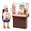 Our Generation Hot Chocolate Stand For 18" Dolls - Choco-tastic