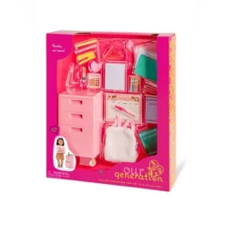 Our Generation Ready, Set, Learn! School Supplies & Rolling Cabinet Accessory Set For 18'' Dolls -Our Generation GUEST 0dafb05a f21e 459c a081 fe76075bbea7