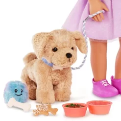 Our Generation Puppy Care & Play Set Pet Bed Accessories For 18" Dolls: Includes Leash, Toothbrush, Collar, 11-Piece Set -Our Generation GUEST 0e1b5d80 69e7 4d7a 822d 7b3126357eed