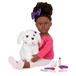 Our Generation Choyce & Jewel 18" Doll & Pet Grooming Set -Our Generation GUEST 11b4498d 1e87 452c b843 8018edfb6c3e
