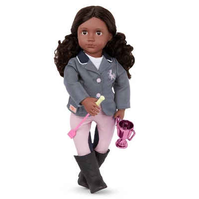 Our Generation Rashida Posable 18" Horseback Riding Doll & Storybook 3 Our Generation Rashida Posable 18" Horseback Riding Doll & Storybook - Image 3
