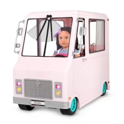 Our Generation Sweet Stop Ice Cream Truck - Pink -Our Generation GUEST 15132ee7 a967 4146 8095 b4808506e0b8