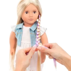 Our Generation Phoebe With Hair Clips & Styling Book 18" Hair Grow Doll -Our Generation GUEST 29e83cff f4ba 4d13 b7be 287e0cbdd713