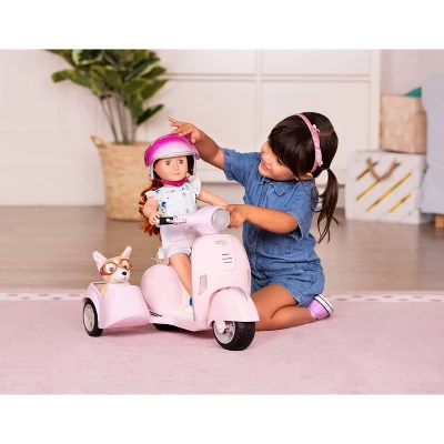 Our Generation Ride Along Scooter Vehicle Accessory Set For 18" Dolls 2 Our Generation Ride Along Scooter Vehicle Accessory Set For 18" Dolls - Image 2
