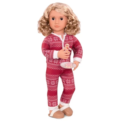 Our Generation Noelle With Storybook & Outfit 18" Posable Holiday Doll 3 Our Generation Noelle With Storybook & Outfit 18" Posable Holiday Doll - Image 3