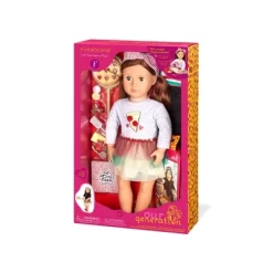 Our Generation Posable 18" Pizza Chef Doll With Storybook - Francesca -Our Generation GUEST 2f5dad02 cac9 420d 8f11 a2e87866f216