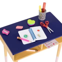 Our Generation Brilliant Bureau Home Desk Accessory Set For 18" Dolls -Our Generation GUEST 3e10822f 5f90 4e19 93c1 ca3019219982