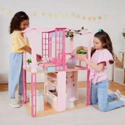 Our Generation Lovely Loft Dollhouse & Furniture Playset For 18" Dolls: Includes 63-Piece Accessories Set