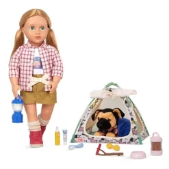 Our Generation Camping Tails Pet Tent Accessory Set For 18" Dolls -Our Generation GUEST 3ee7658b 70a9 4584 99ae aefd77d0b778