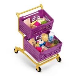 Our Generation At The Market Shopping Cart Purple & Yellow Accessory Set For 18" Dolls -Our Generation GUEST 4214c612 a61c 486c bc8a 311eee93a74b