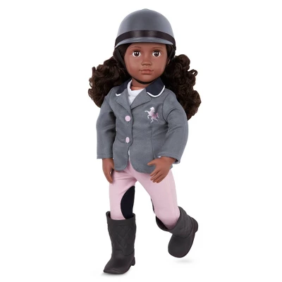 Our Generation Rashida Posable 18" Horseback Riding Doll & Storybook 1 Our Generation Rashida Posable 18" Horseback Riding Doll & Storybook