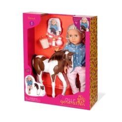 Our Generation 18" Equestrian Doll & Horse Set - Yanira With Foal -Our Generation GUEST 4b14ae6d 8b11 49a8 9db9 92c09c06a82e