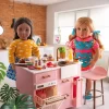Our Generation Kitchen Island With Accessories For 18" Dolls