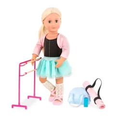 Our Generation Dancing Feet Ballet Accessory Set For 18" Dolls