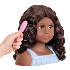 Our Generation 17 Our Generation Nessa With Accessories Styling Head Doll Brown Hair