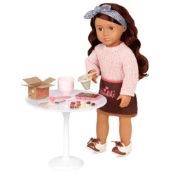 Our Generation Coco Posable 18" Baking Doll & Storybook