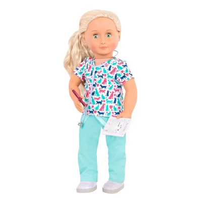Our Generation Healthy Paws Pet Care Vet Outfit For 18" Dolls 1 Our Generation Healthy Paws Pet Care Vet Outfit For 18" Dolls