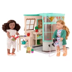 Our Generation Room To Grow Greenhouse Accessory Set For 18" Dolls