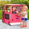 Our Generation Grill To Go Food Truck Playset With Electronics For 18" Dolls - Pink