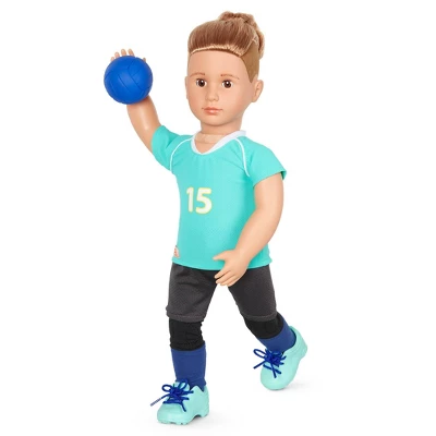 Our Generation Posable 18" Boy Doll Volleyball Player - Johnny 3 Our Generation Posable 18" Boy Doll Volleyball Player - Johnny - Image 3