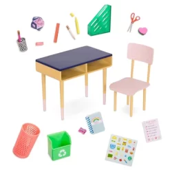 Our Generation Brilliant Bureau Home Desk Accessory Set For 18" Dolls -Our Generation GUEST 6885fc78 5522 4bd9 9e20 bd97c8bb91cf
