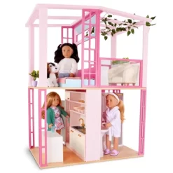 Our Generation Lovely Loft Dollhouse & Furniture Playset For 18" Dolls: Includes 63-Piece Accessories Set -Our Generation GUEST 6e641170 8d3e 4380 bbc7 5945dbfbae4b
