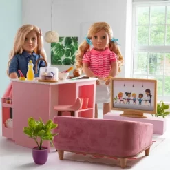 Our Generation Lovely Living Room Furniture Accessory Set For 18" Dolls