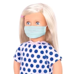 Our Generation 18" Hospital Doll With Storybook - Martha