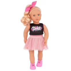 Our Generation Lourdes 18" Doll With Ballet & Hip-Hop Outfit
