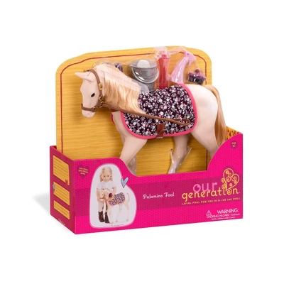 Our Generation Palomino Horse Foal Accessory Set For 18" Dolls 7 Our Generation Palomino Horse Foal Accessory Set For 18" Dolls - Image 7