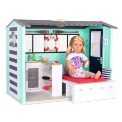 Our Generation Seaside Beach House Playset For 18" Dolls -Our Generation GUEST 85de3143 4020 44b5 9947 4ad666cfd8cf