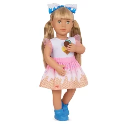 Our Generation Lorelei & Storybook Posable 18" Ice Cream Doll -Our Generation GUEST 88c52a6a ad58 4af4 9704 8bcd3a087d06