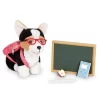 Our Generation Preschool Pup Posable 6" Corgi Pet Accessory Set