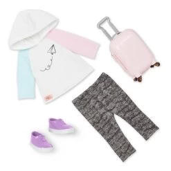 Our Generation Tyanna With Rolling Luggage & Accessories 18" Travel Doll -Our Generation GUEST 992a4a0c 1a5b 4f26 b4d1 afa95c449386