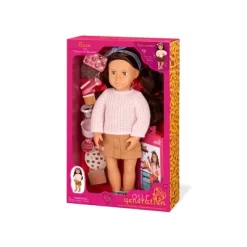 Our Generation Coco Posable 18" Baking Doll & Storybook -Our Generation GUEST 9f068526 da52 4933 9305 dbca037c92a2