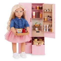 Our Generation Pretty Pantry Home Kitchen Furniture Set For 18" Dolls -Our Generation GUEST a6078fd1 e5b4 4f6b 814a fb989ce21664