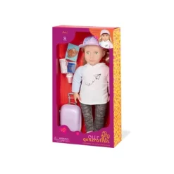 Our Generation Ari With Rolling Luggage & Accessories 18" Travel Doll -Our Generation GUEST b25d640c 617b 4855 8f53 77aa266049a7