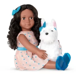 Our Generation Celeah & Confetti 18" Matching Doll & Pet Set -Our Generation GUEST b263f3db fe44 4833 9926 b8aee63cafe2