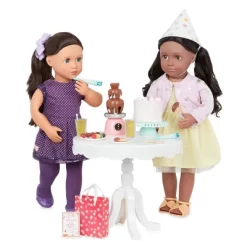 Our Generation Party Time Birthday Sweets Table Accessory Set For 18" Dolls -Our Generation GUEST b55881ad 2466 4ab7 8a4d b3483d51f753