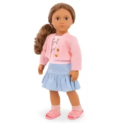 Our Generation Country Charm Sweater & Skirt Outfit For 18'' Dolls: Fashion & Beauty, Home & Family Doll Clothing