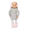 Our Generation Winter Style Dress & Earmuffs Outfit For 18" Dolls