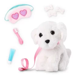 Our Generation Puppy Dreams Pink Bunk Bed With Pet Dog Plush Dollhouse Set: Fits 18" Dolls, Includes 11 Doll Accessories -Our Generation GUEST bdc1430e 36cc 433e 83ec 43132203ce93