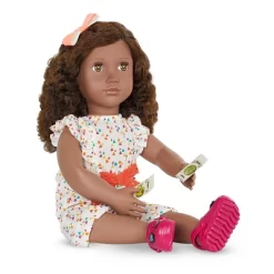 Our Generation Nahla With Storybook & Accessories 18" Posable Gardening Doll -Our Generation GUEST c2e0e78e 5a13 42a7 9b6a 068951ef2889