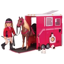 Our Generation Mane Attraction Horse Trailer For 18" Dolls -Our Generation GUEST cb8271a5 c1c7 4184 a616 f3a8f7d8bc49