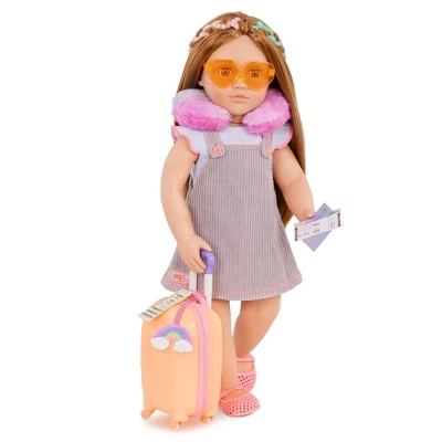 Our Generation Over The Rainbow Luggage Accessory Set For 18" Dolls 1 Our Generation Over The Rainbow Luggage Accessory Set For 18" Dolls