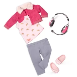 Our Generation 18" Posable Travel Doll With Storybook - Aryal -Our Generation GUEST d7ae75c0 03fc 4fbd 93cc 567d8affd50b