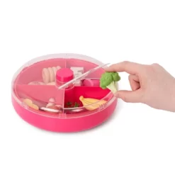 Our Generation Spin & Serve Play Food Case Accessory Set For 18" Dolls