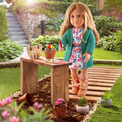 Our Generation 18" Gardening Doll - Sage 1 Our Generation 18" Gardening Doll - Sage
