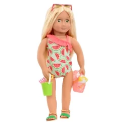 Our Generation Swimsuit Outfit For 18" Dolls - Slice Of Fun