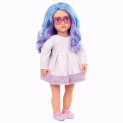 Our Generation Veronika 18" Fashion Doll With Blue/Purple Hair -Our Generation GUEST e615fd67 1fa4 46fa af7a d7fa3e216410